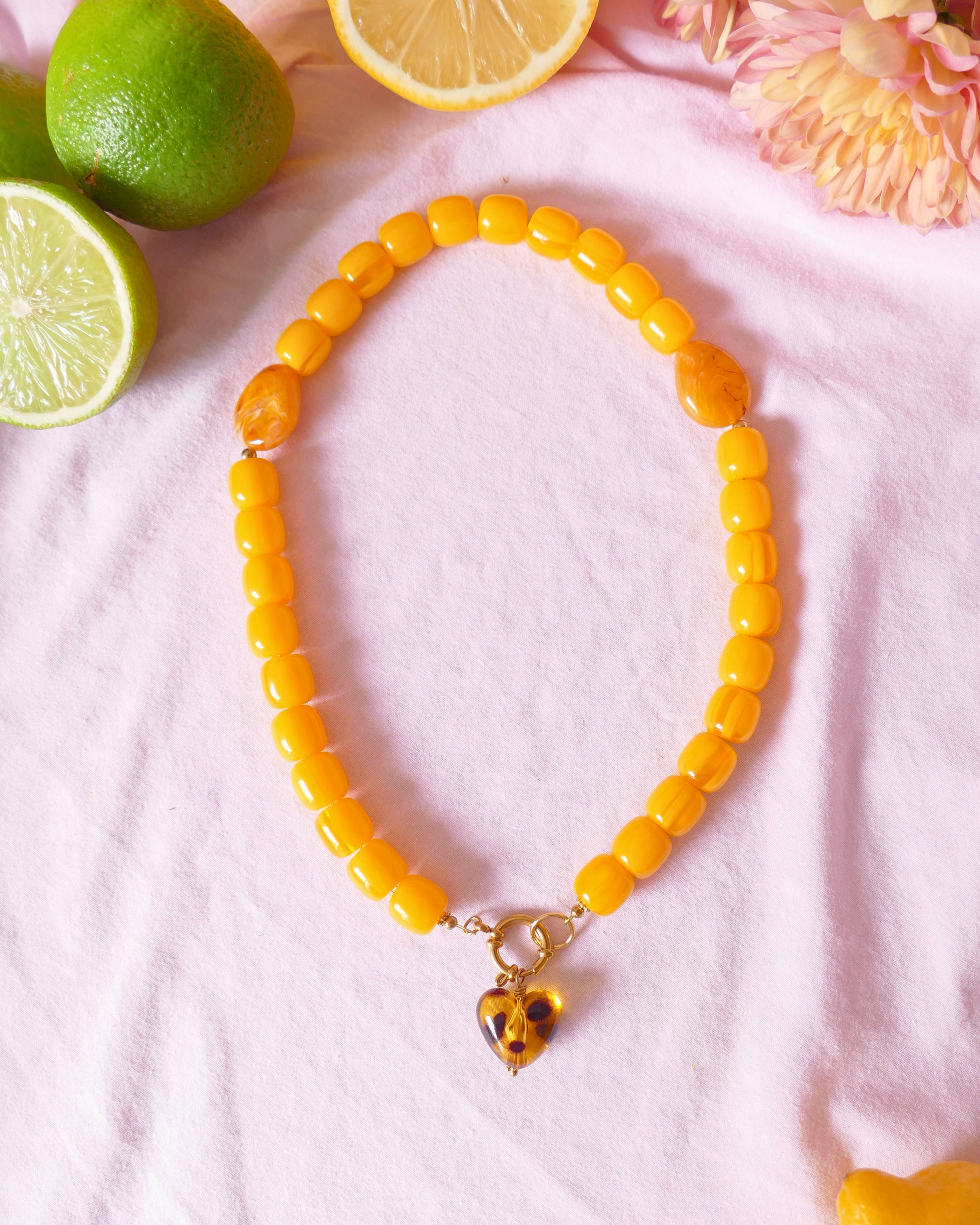 Collier ANNETTE - safran