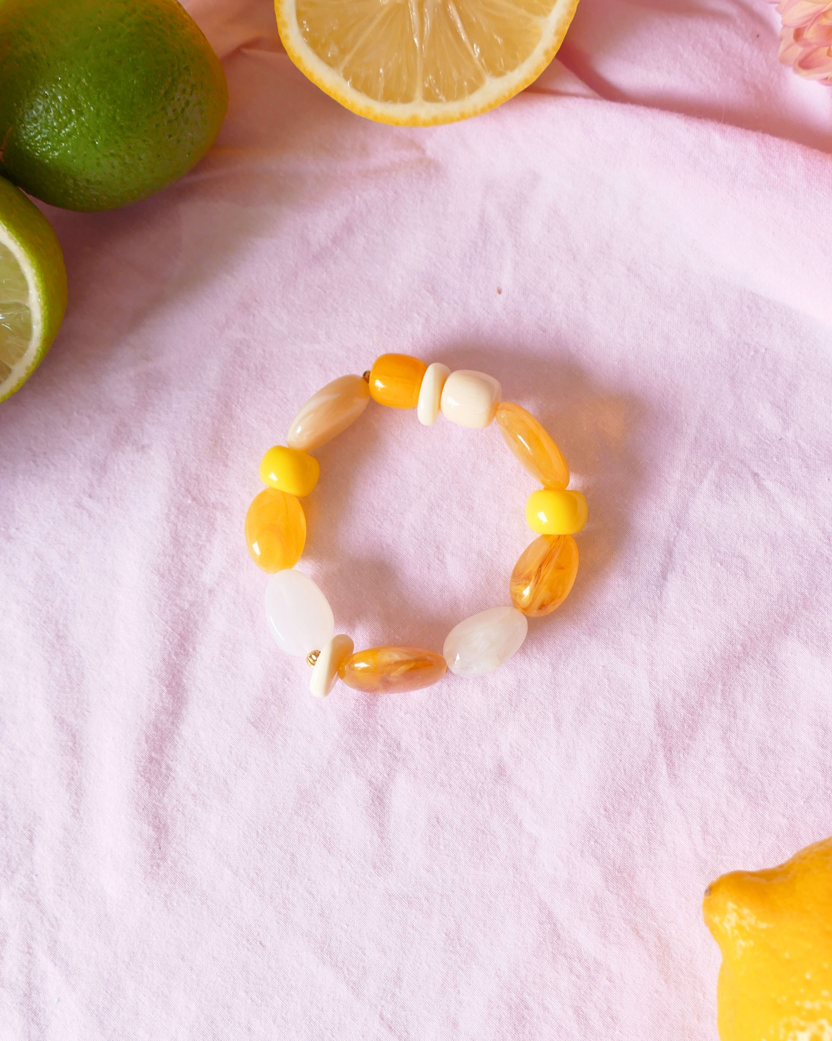 Bracelet FRIDA - citron confit