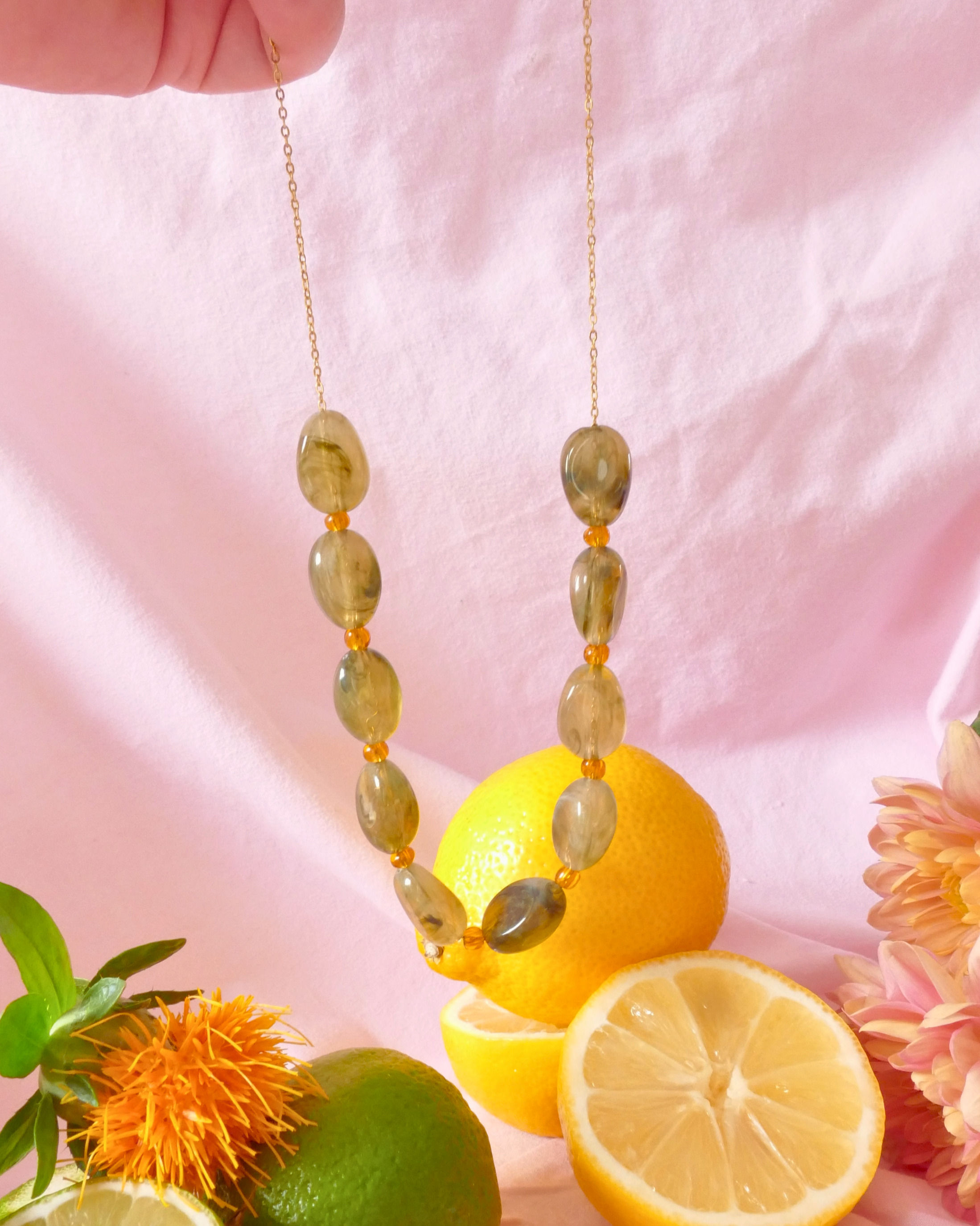 Collier BONNIE - kaki