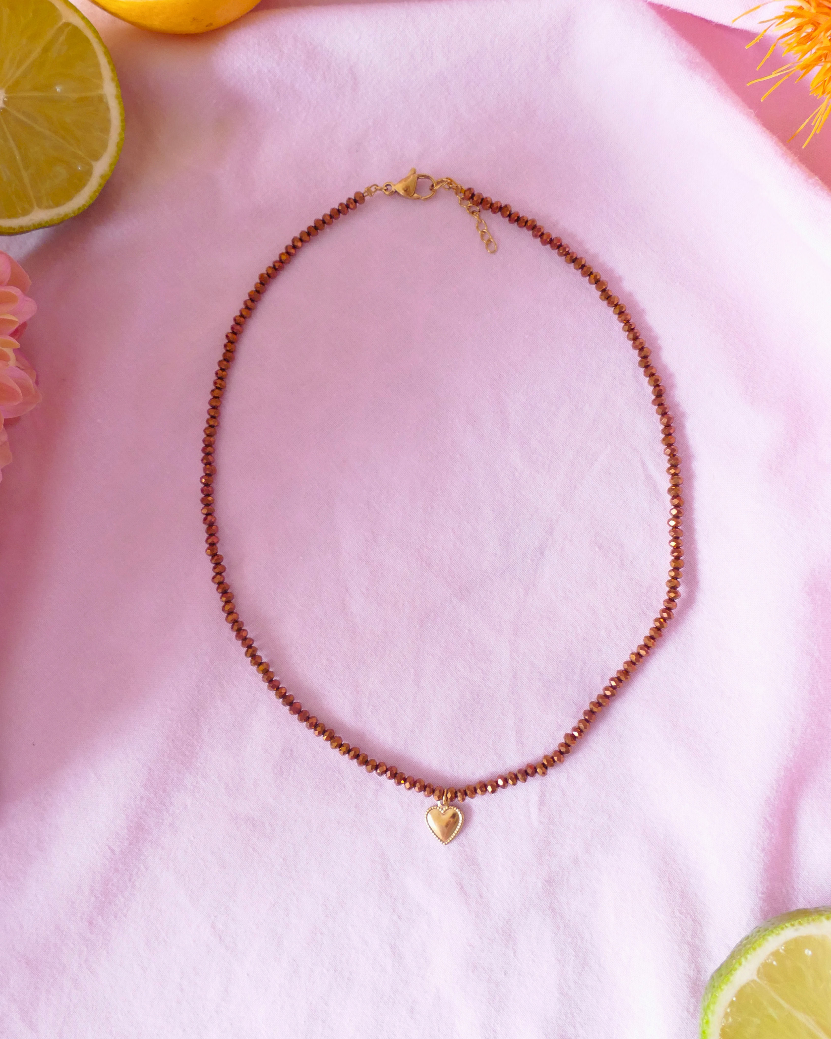 Collier LOU - bronze