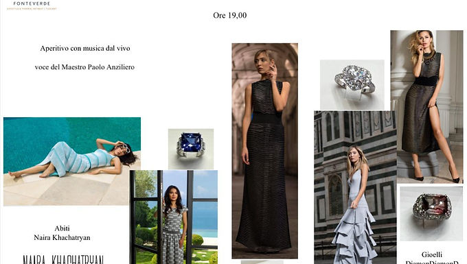 Diamanti, Moda e musica...