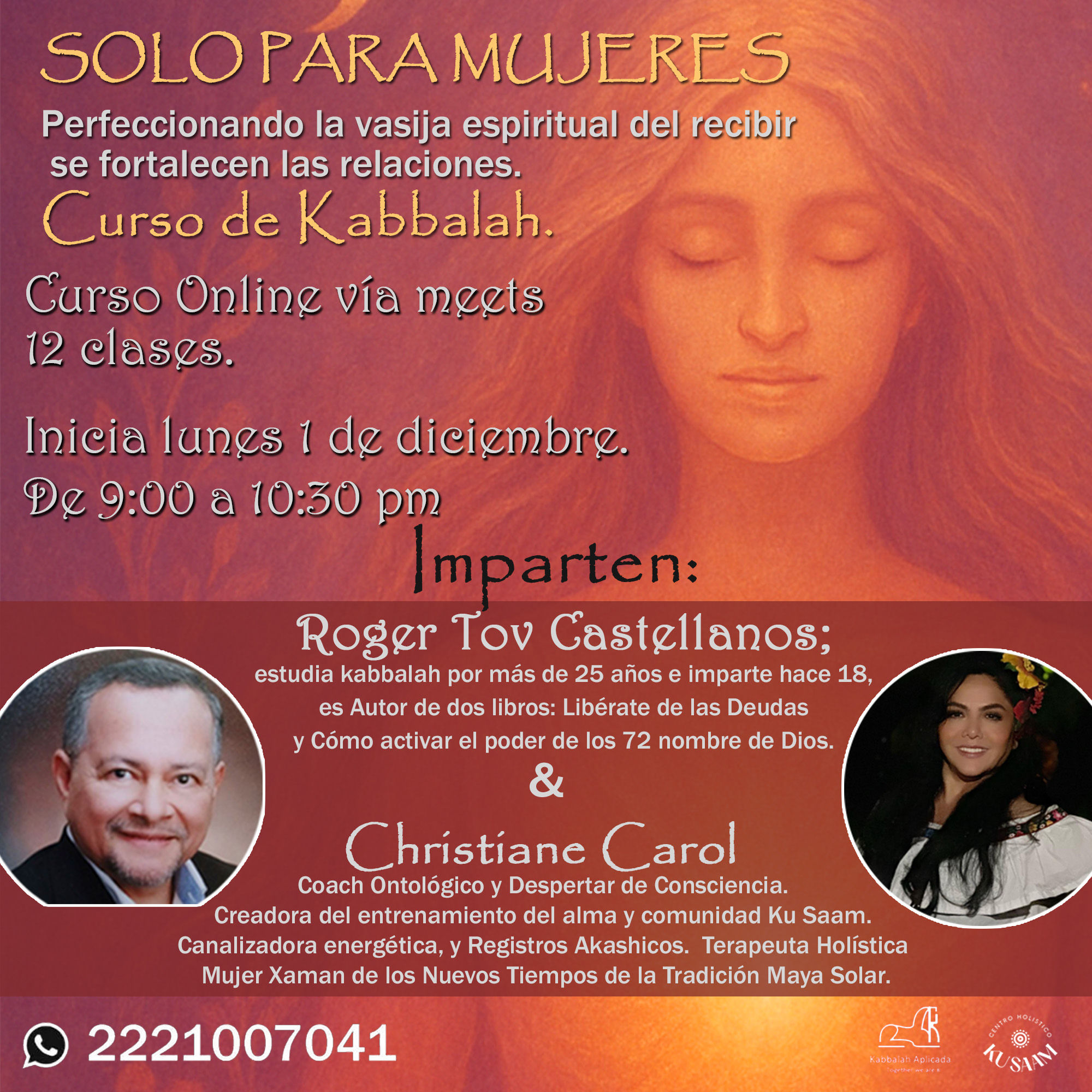 Solo para Mujeres, Perfeccionando la vasija espiritual del recibir se fortalecen