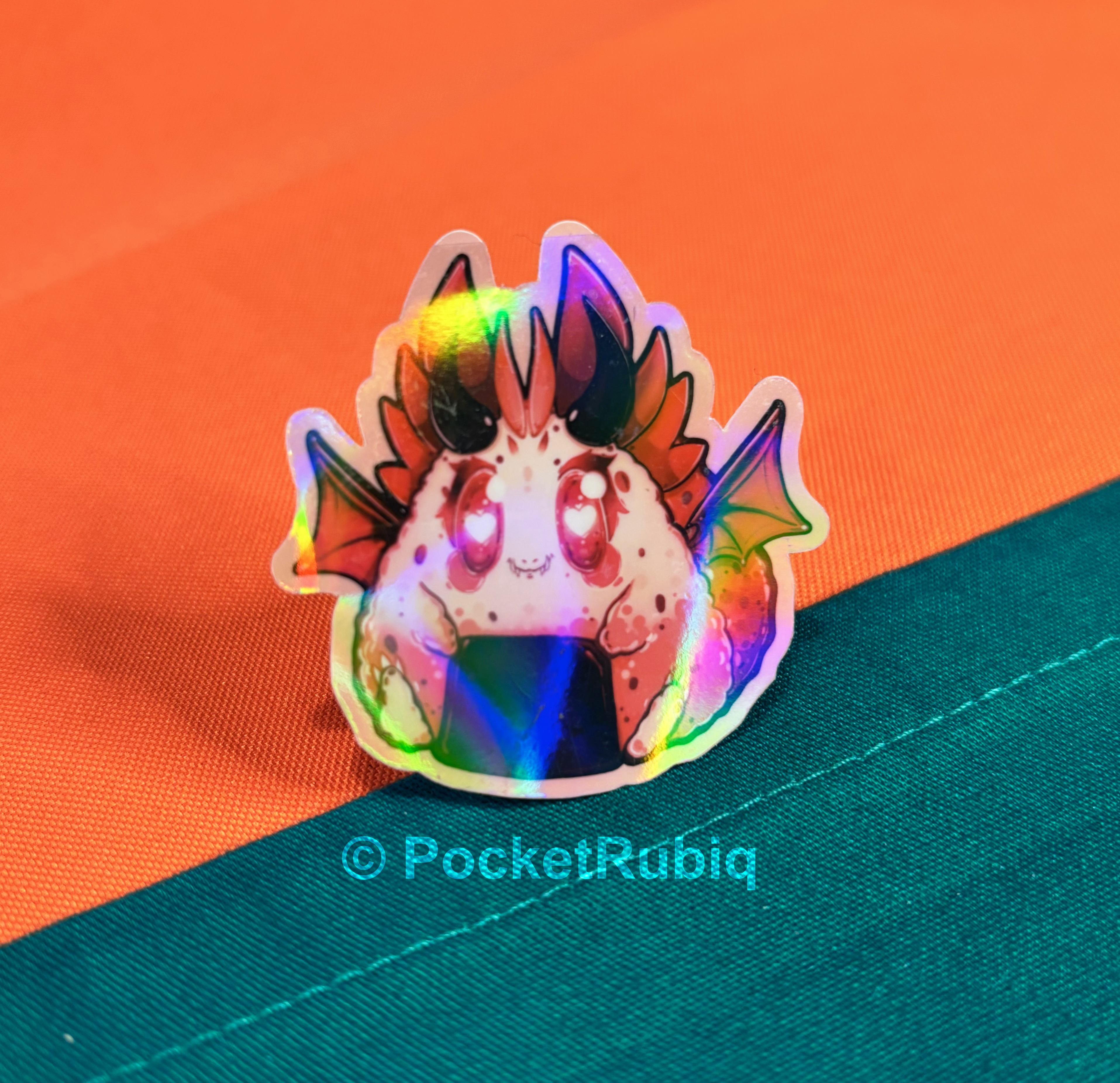 Red Onigiri | Sticker