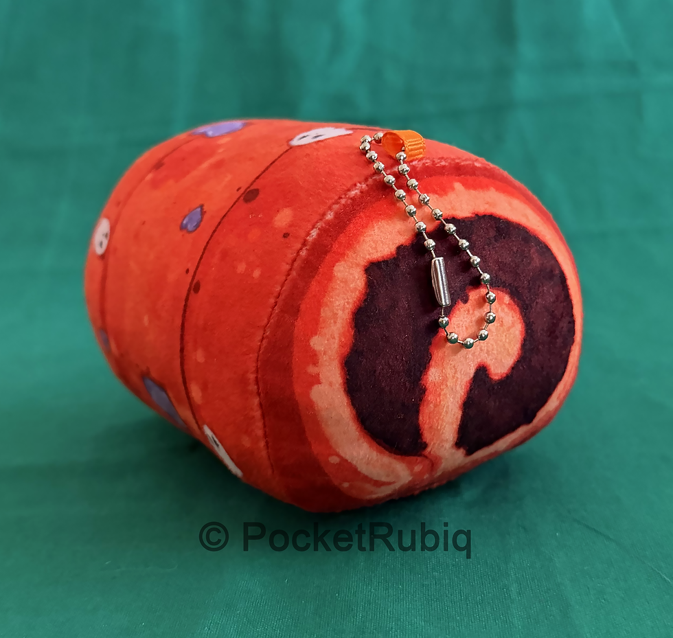 Miniaturbild: Halloween Sweet Roll | Plush/Squeaky Keychain