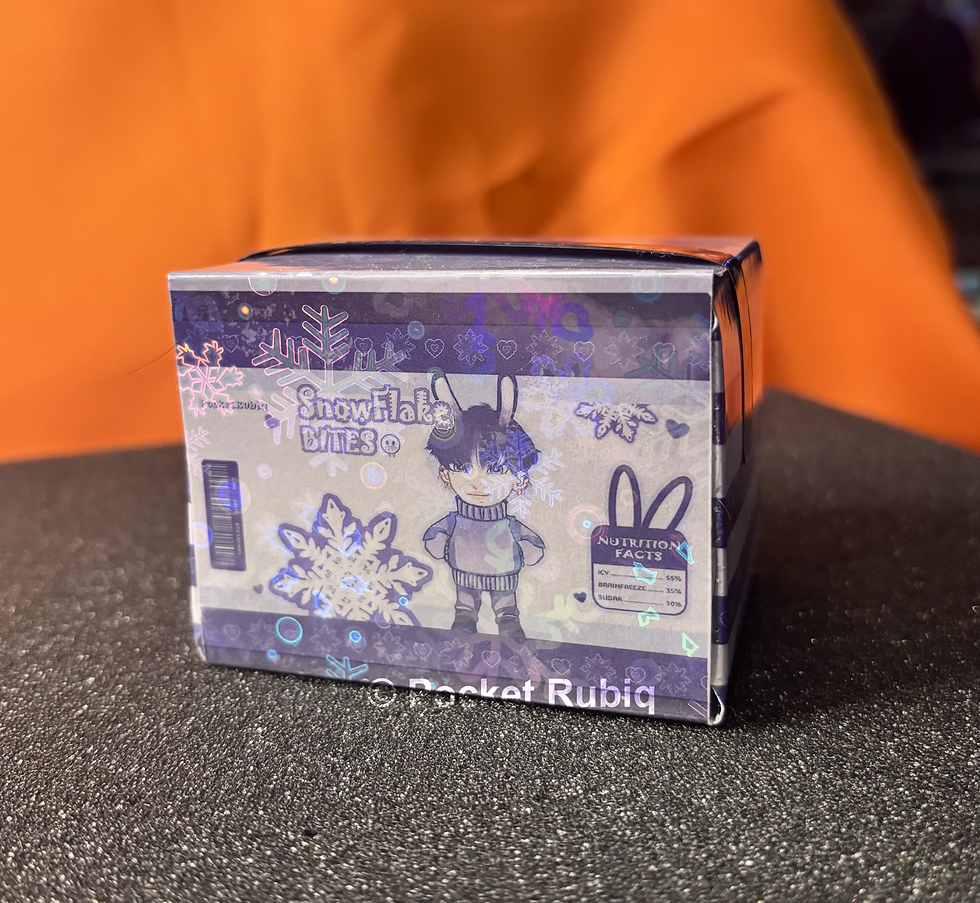 Miniaturbild: Snowflake Bites | Candy Bag Keychain