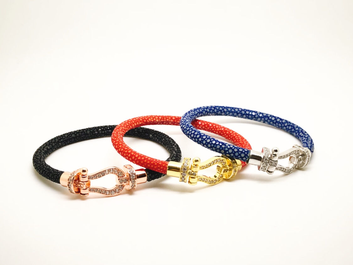 スティングレイラグジュアリースタイルブレスレット