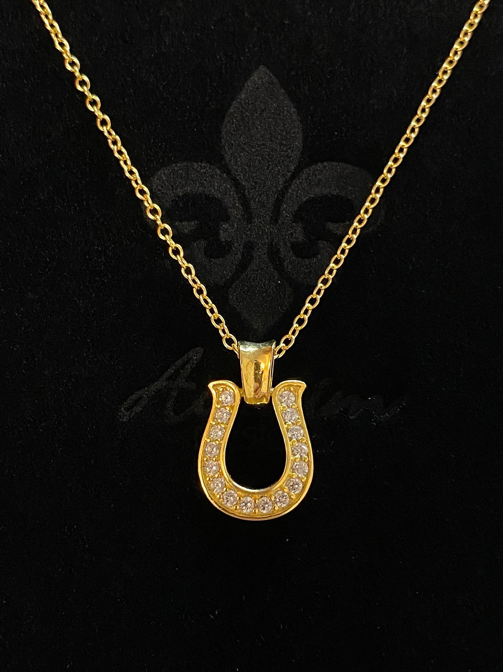 Thumbnail: Horse shoe necklace 