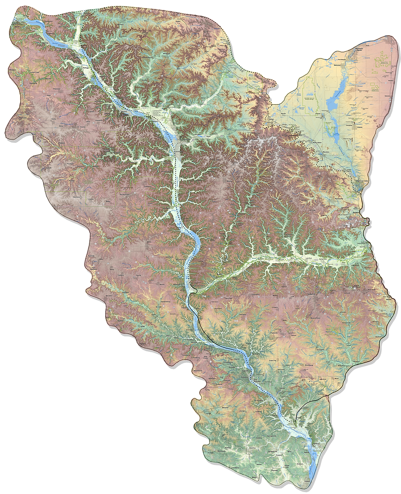 A Physical Geography of the Driftless Area