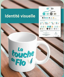 Mon identité visuelle sur un support