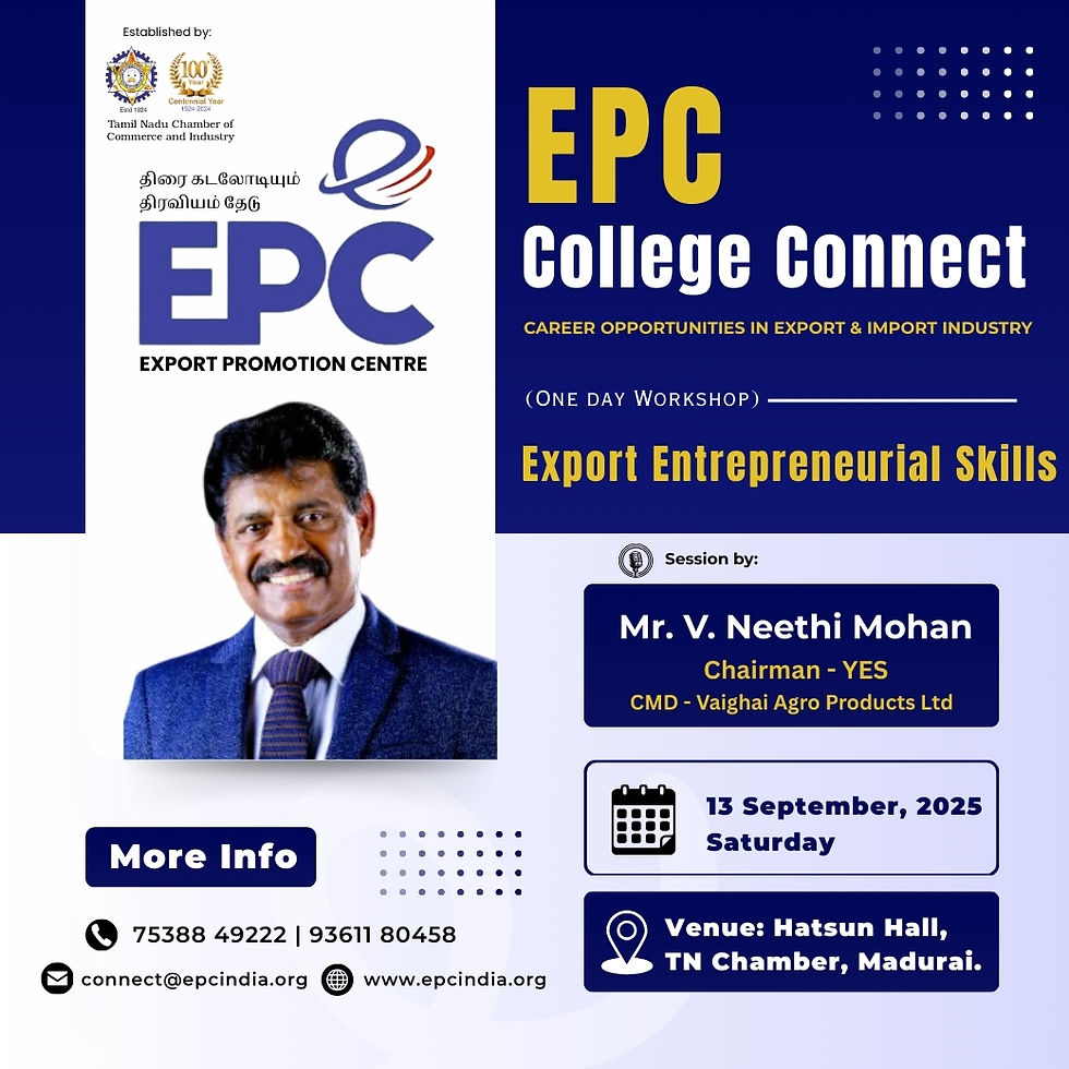 Export Entrepreneurial Skills