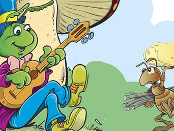 LA HORMIGA Y LA CIGARRA (VERSIÓN LIBRE)