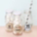 Vintage Personalised Milk Bottle (available from A Wedding Less Ordinary)