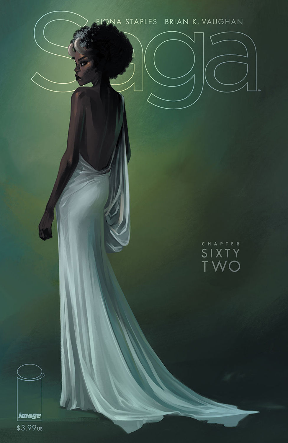 Cover of the week: Saga #62 - Art by Fiona Staples