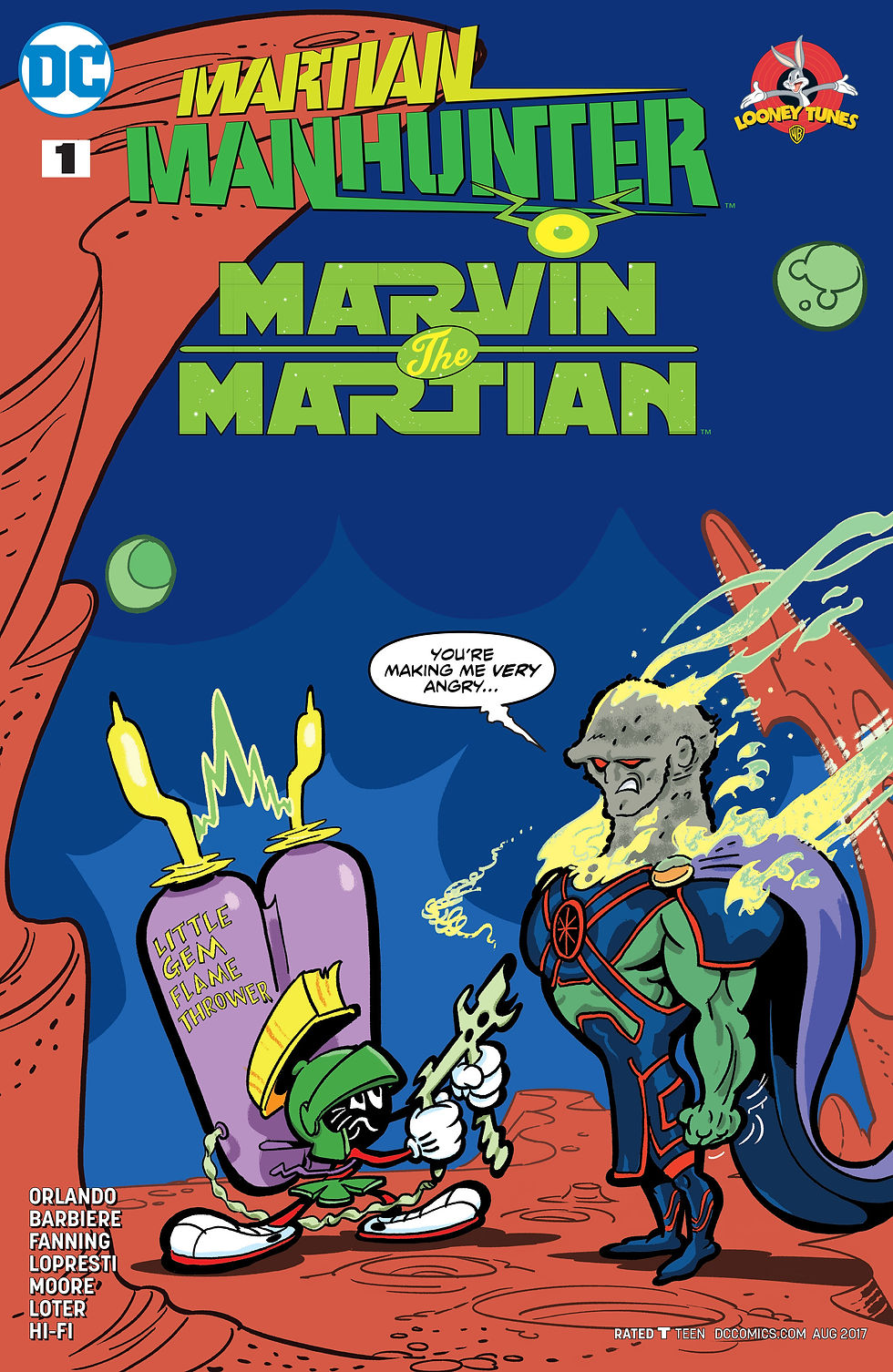 MARTIAN MANHUNTER MARVIN THE MARTIAN #1 VARIANT EDITION