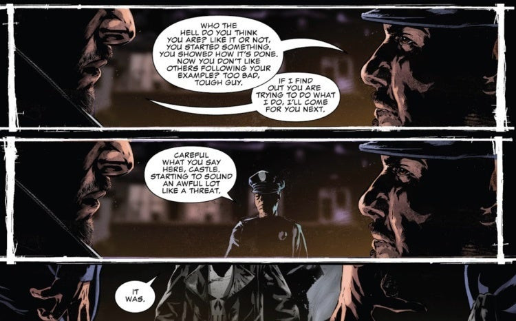 From Punisher #13 (2019) Words by Matthew Rosenberg, Art by Szymon Kudranski (c) Marvel Comics