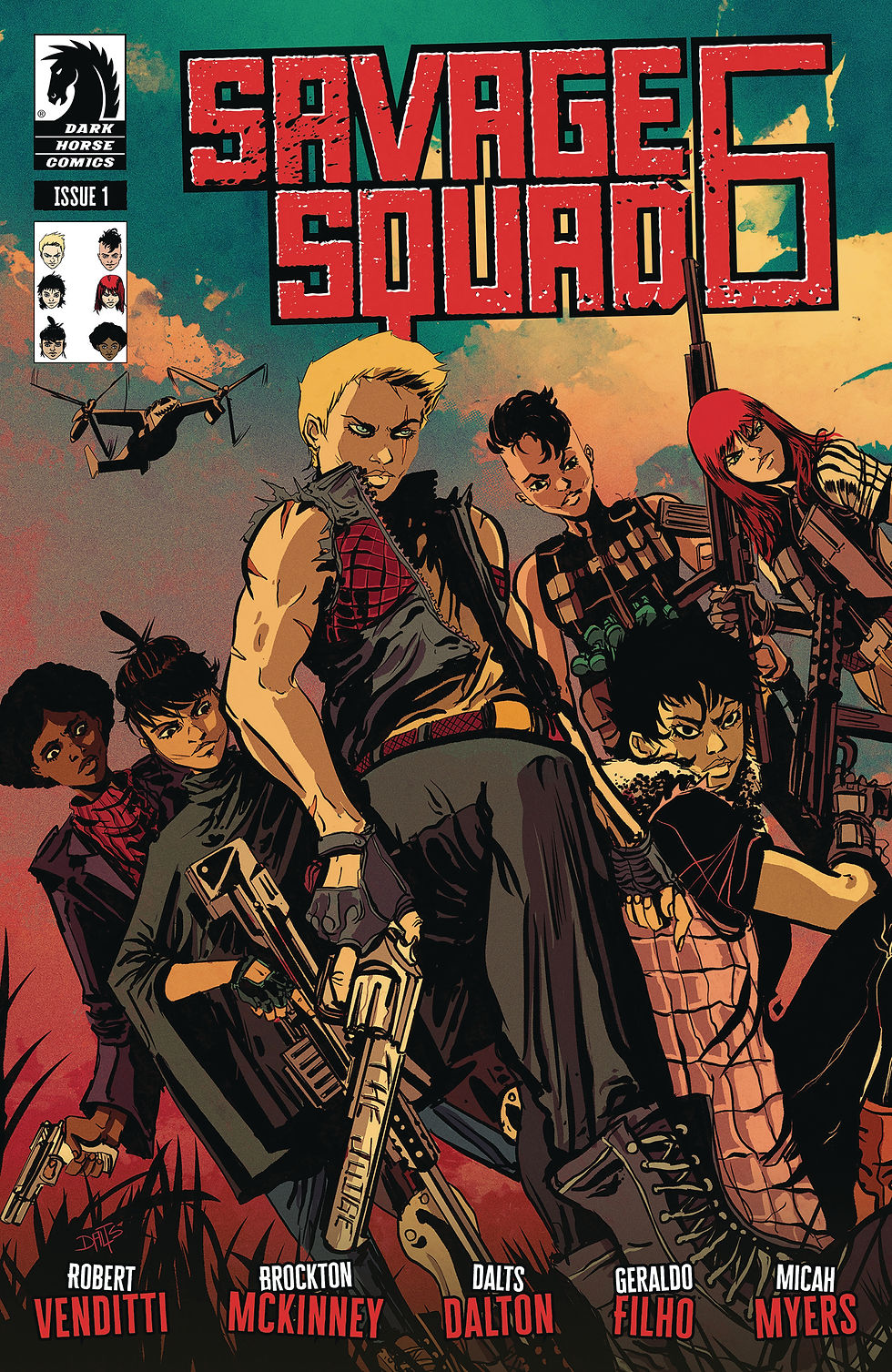 Savage Squad #1 Cover