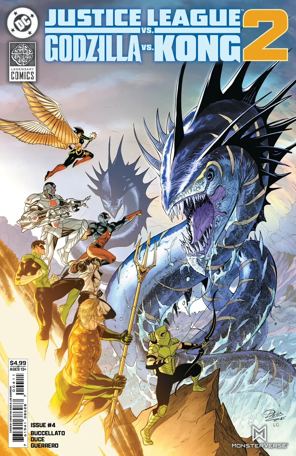 JUSTICE LEAGUE VS. GODZILLA VS. KONG 2 #4