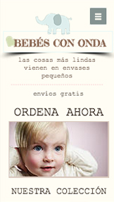 Moda y Belleza plantillas web – Ropa para bebés