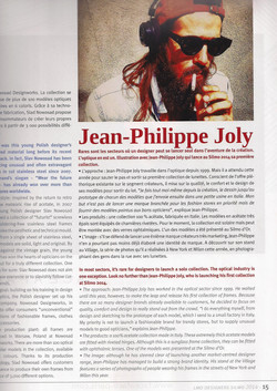 PRESS JEAN PHILIPPE JOLY PRESS