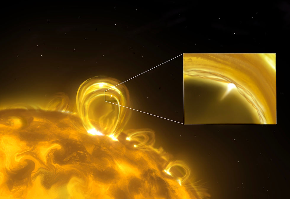 A new model provides an explanation for the tiny ‘nanojets’ observed on the Sun