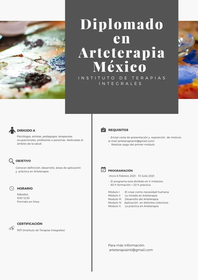 Diplomado en Arteterapia México