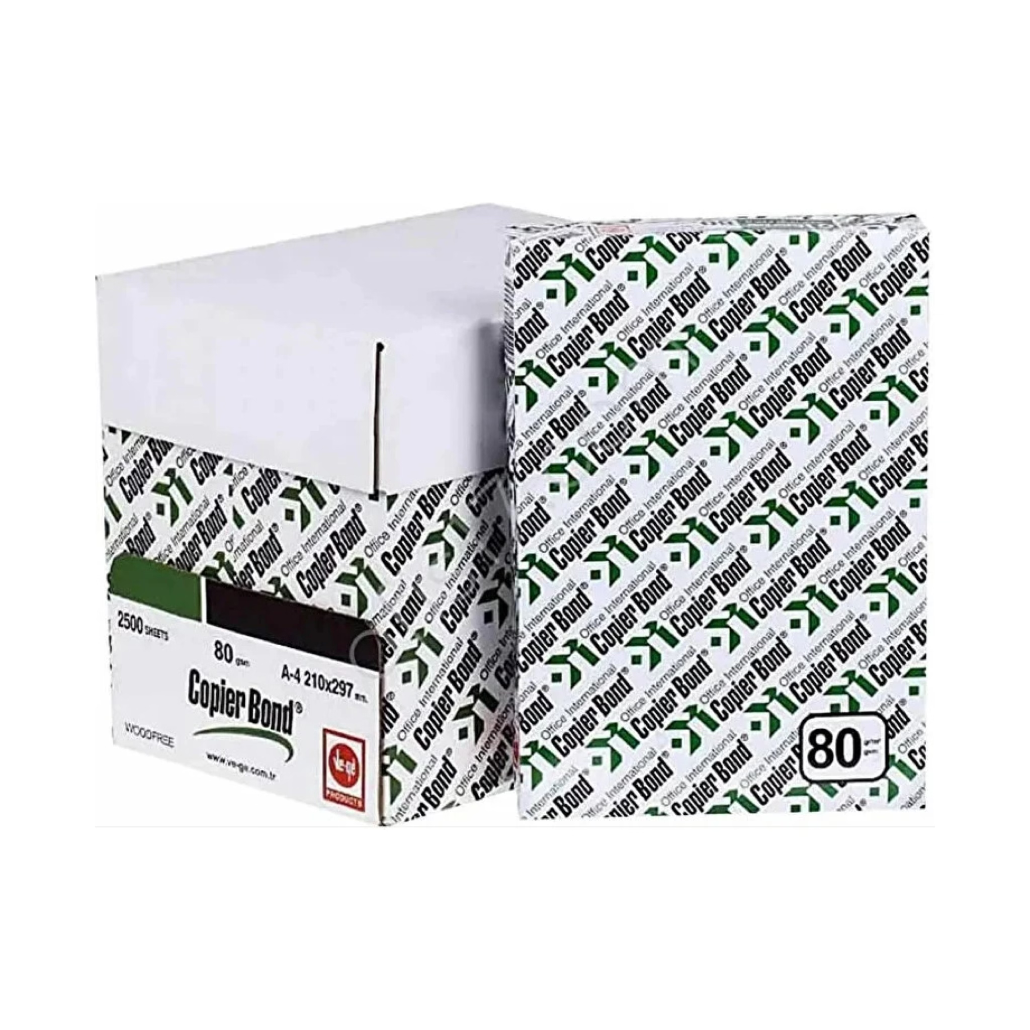 Copier Bond A4 80 g/m² 2.500 Adet Fotokopi Kağıdı (5'li Paket)
