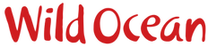 Wild Ocean Market logo. It is a red text logo.