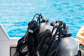 Plongée sous oxygène du réservoir