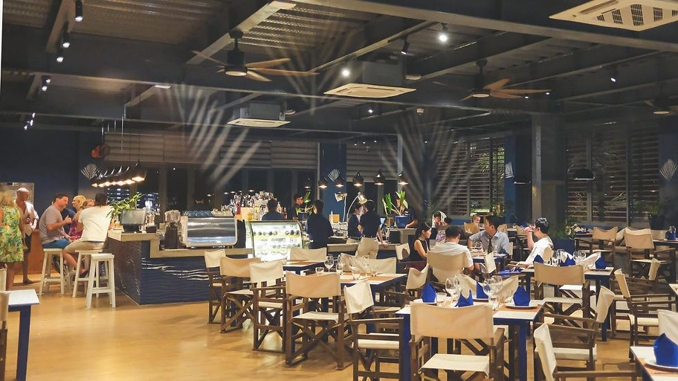 Dining room at The Surf & Turf Restaurant, Steak Restaurants in Hoi An