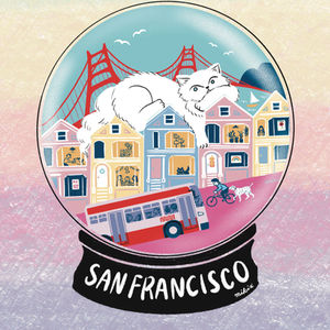 San Francisco snow globe _muni