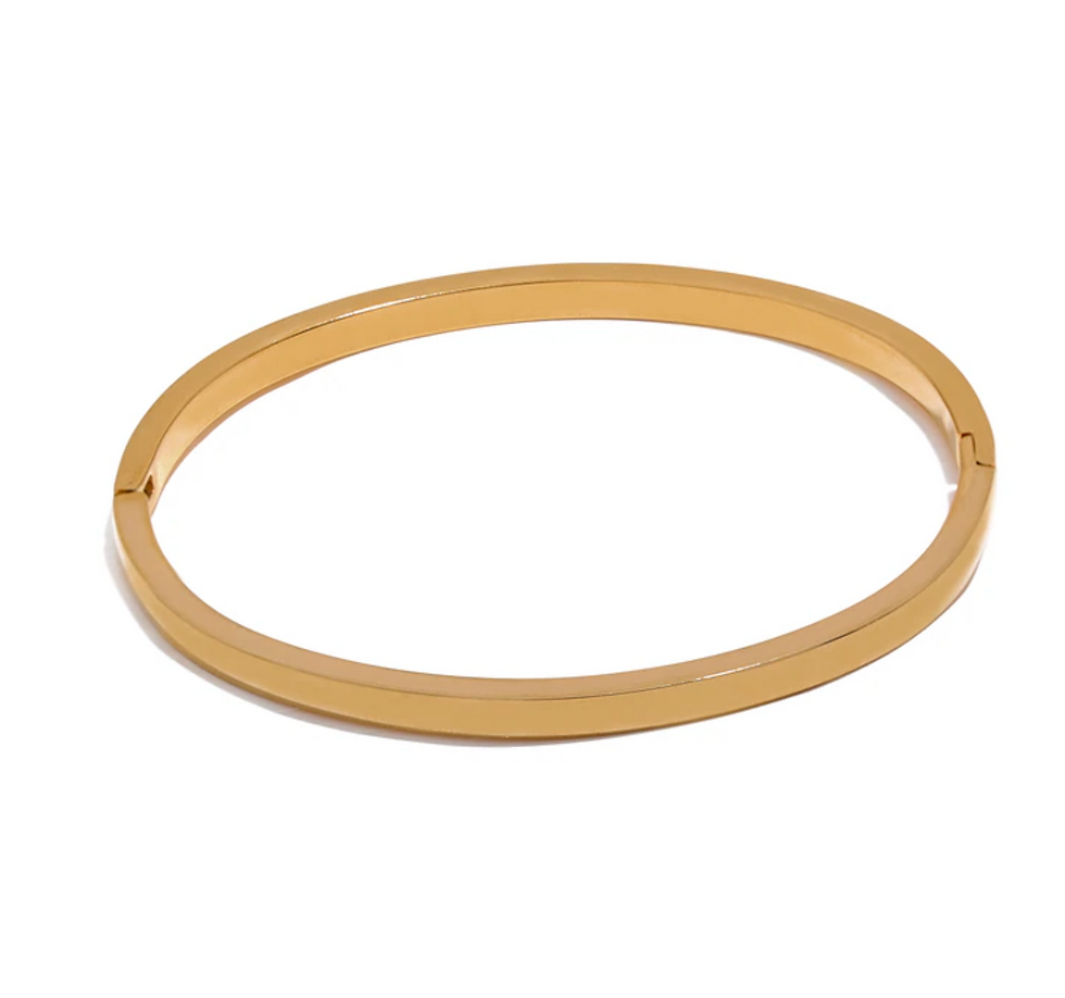 Thumbnail: Minimalist Classic Bangle Bracelet