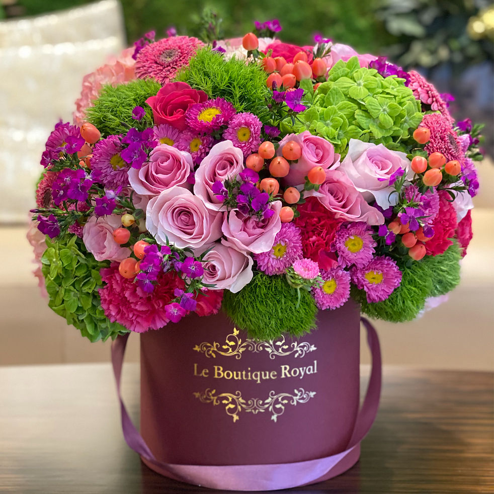 Colorful Mix Of Flowers