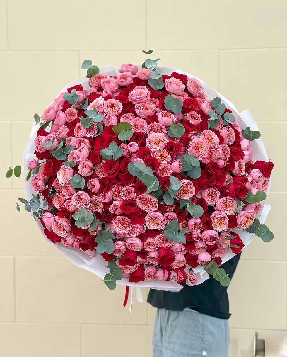 large long stem rose bouquet