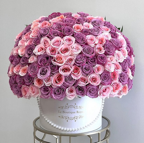 Lavender and Pink Mix of Roses | Le Boutique Royal