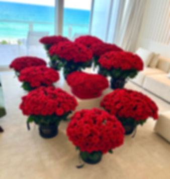 Luxury 1000 red roses