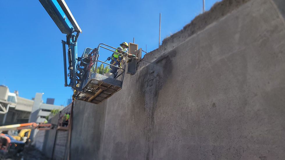 concrete repair with gunite