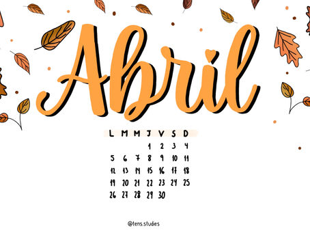 Calendario Abril 2021