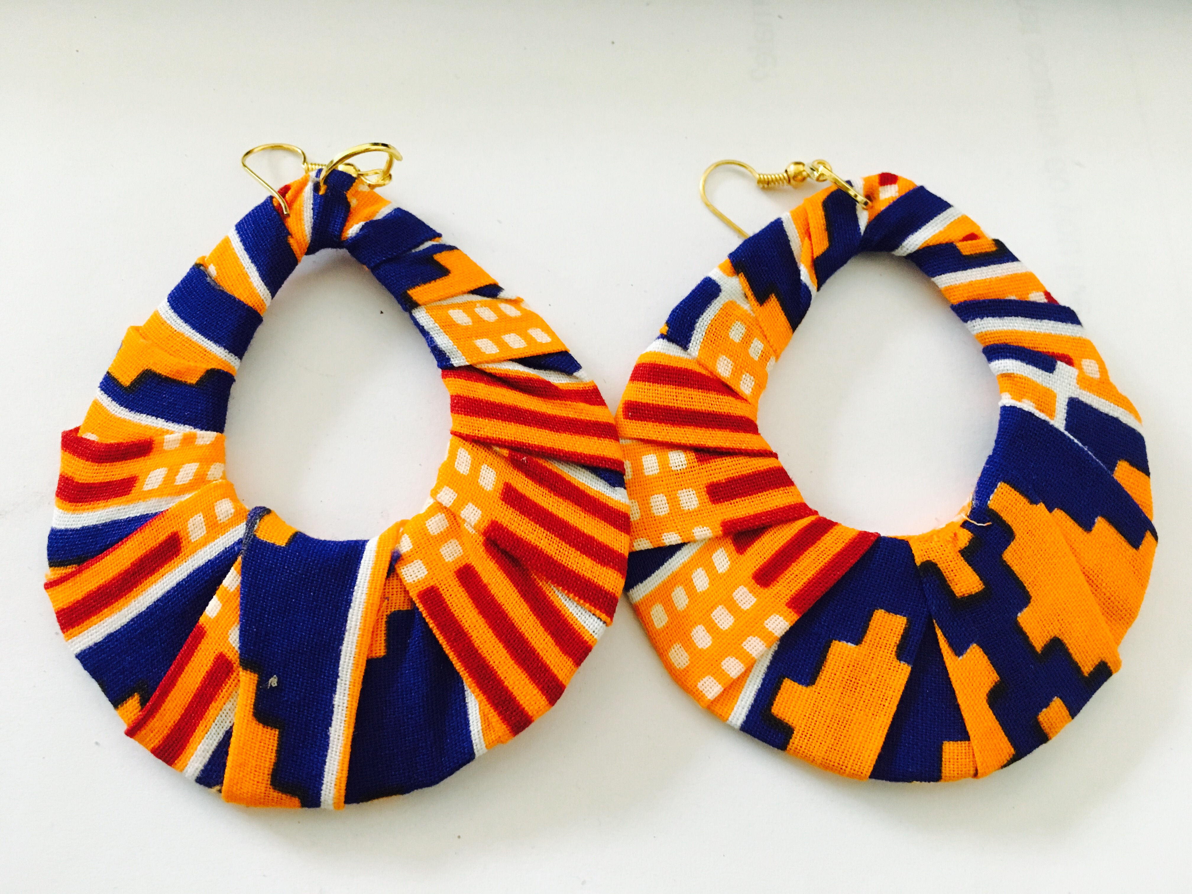ACF Essentials 'Samantha' Kente Inspired Earrings