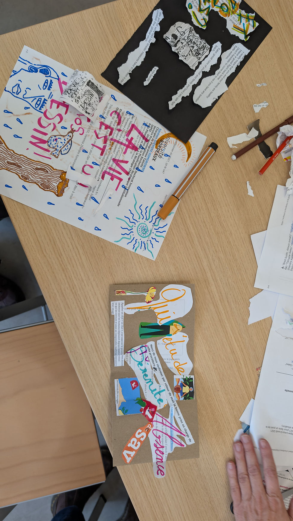 Chaque personne s'approprie la proposition différemment