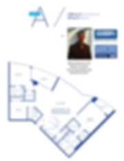 A Floor plan for Icon Las Olas 500 E Las Olas, Fort Lauderdale, Florida