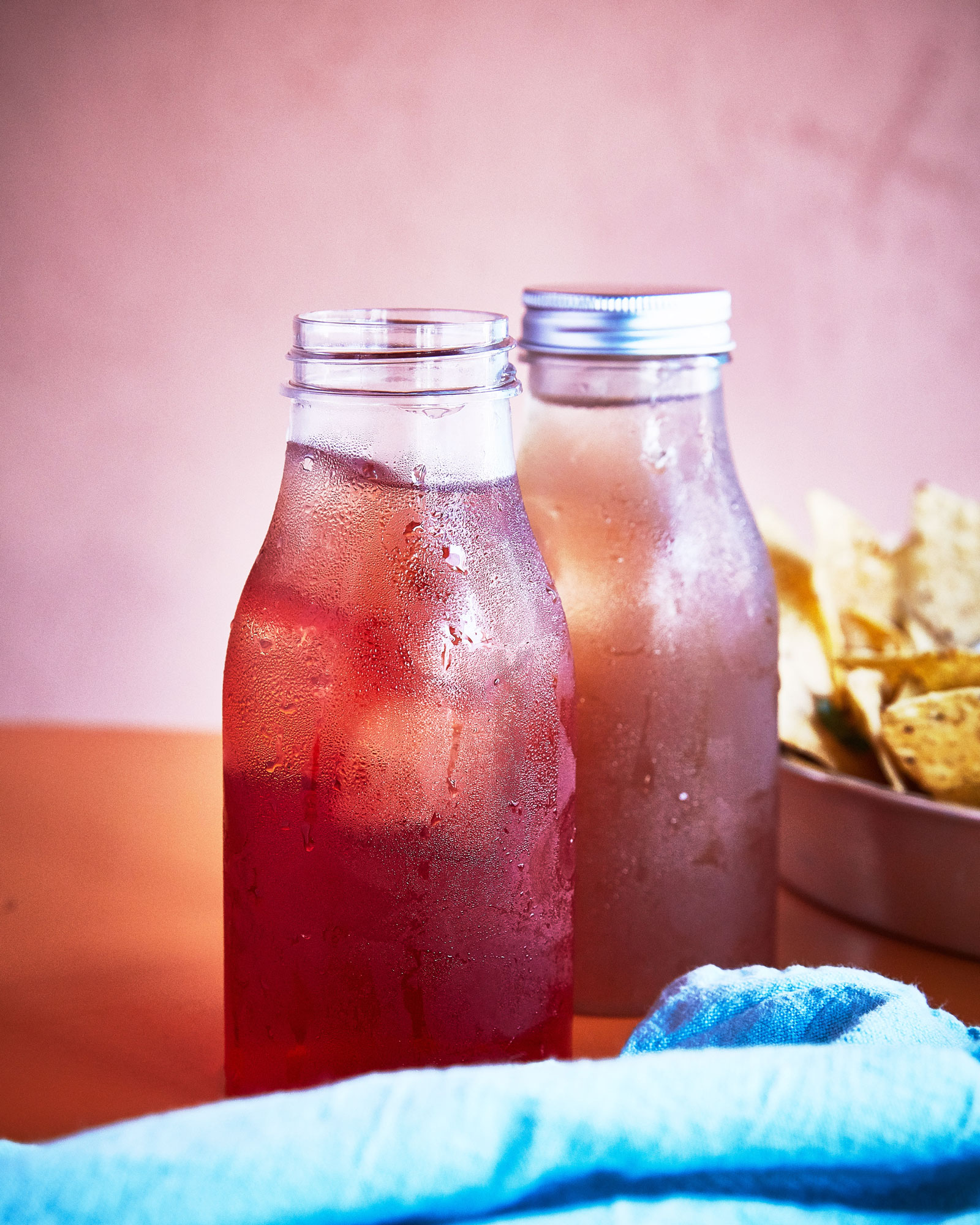 Arranged Food and Objects