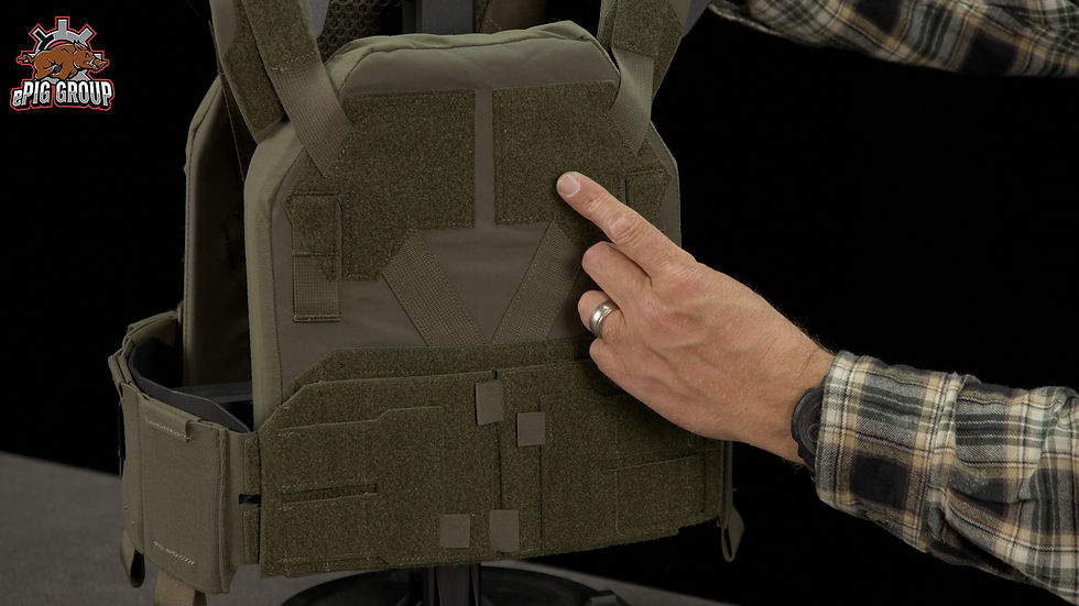 Agilite Sub Zero Plate Carrier Rear Velcro