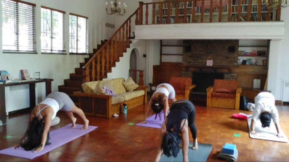 radiant heart yoga class