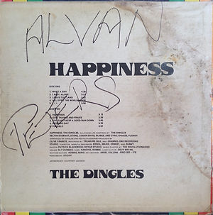The Dingles  - Happiness (back cover).jp