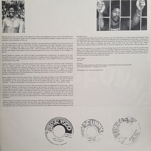 Prince Jazzbo - Mr Funny (innersleeve 2)