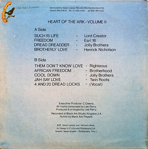 The Abyssinians - Arise (back cover)
