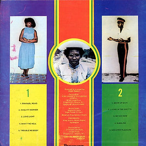 The Abyssinians - Arise (back cover)