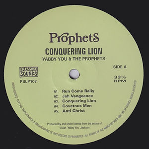 The Abyssinians - Arise (label)