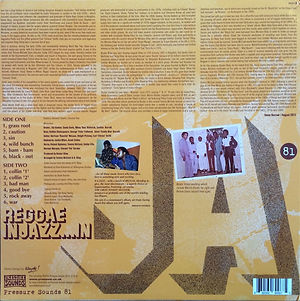 Tommy McCook - Reggae In Jazz (back cove
