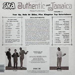 The Abyssinians - Arise (back cover)